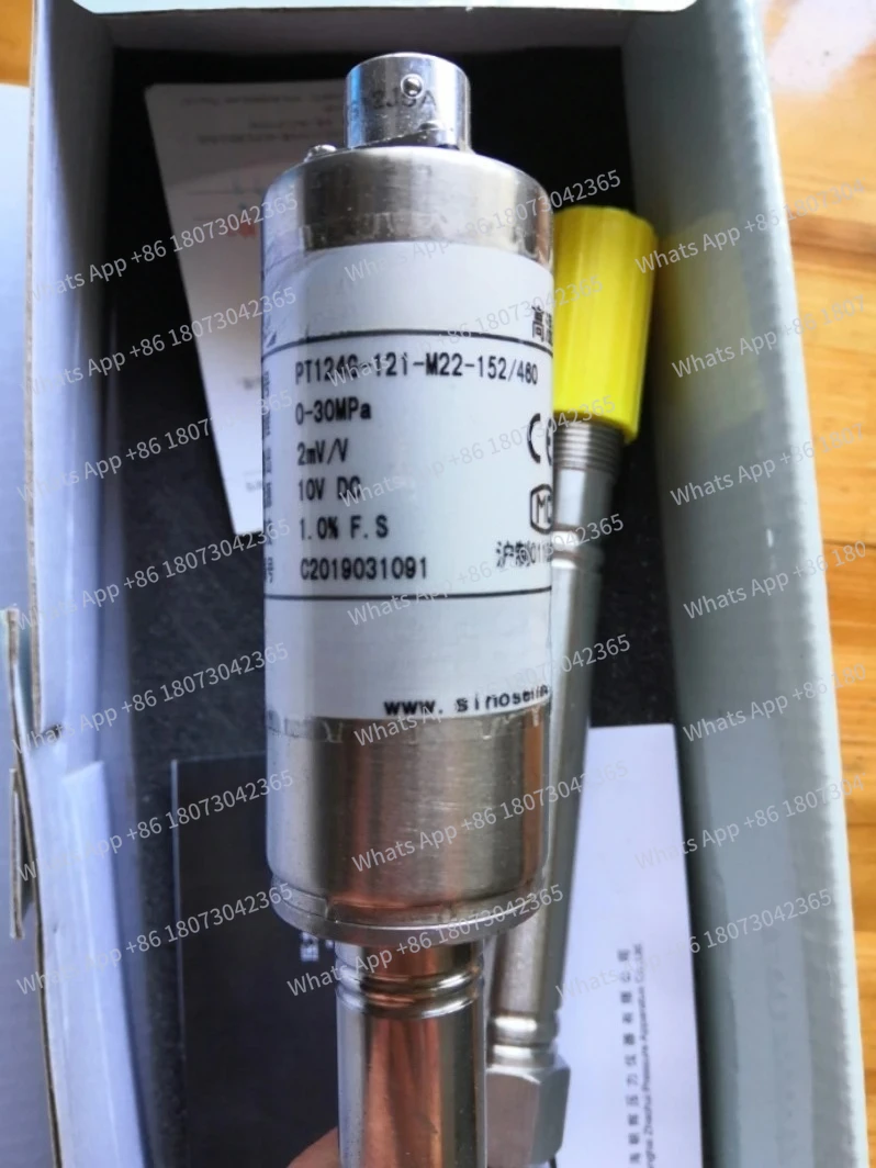

PT124G-121-30MPA-M22-152/460-2MV/V Melt Pressure High Temperature Transducer 0-30Mpa Output 2 mV/V Including Cable