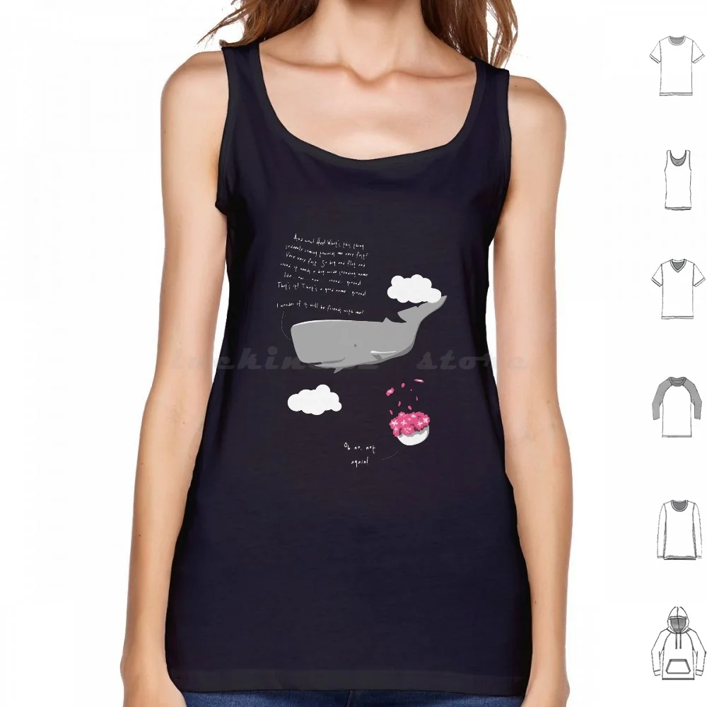 Infinite Improbability Fall Tank Tops Print Cotton Hitchhikers Guide To The Galaxy 42 Galaxy Douglas Adams Dont Panic