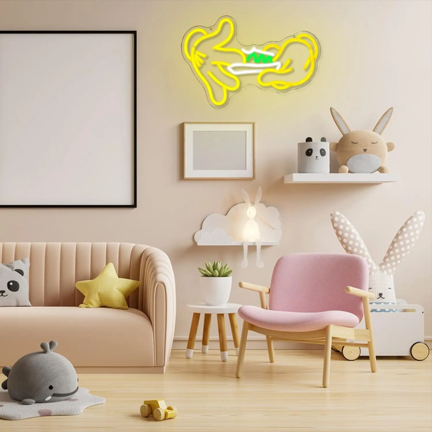 Holding Neon Sign for Wall Decor LED Neon Light Sign for Bedroom Living Room Shop Mall Supermarket Bar Man Cave Decoration