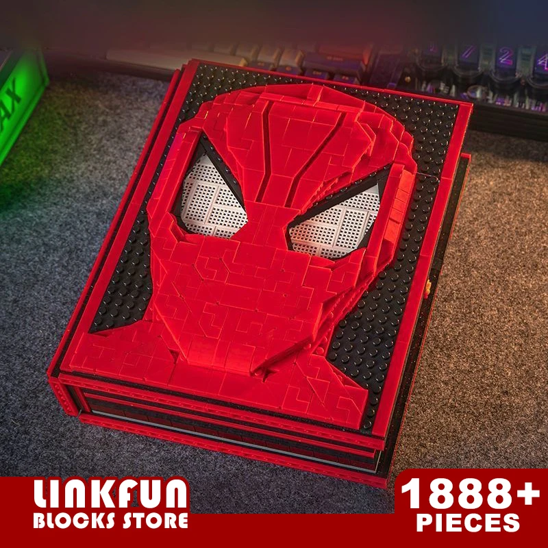 

1888Pcs Marvel Toys Spider Man Superheroes Spiderman Book Action Figures Building Blocks Dolls Collection Gifts for Kids Adult