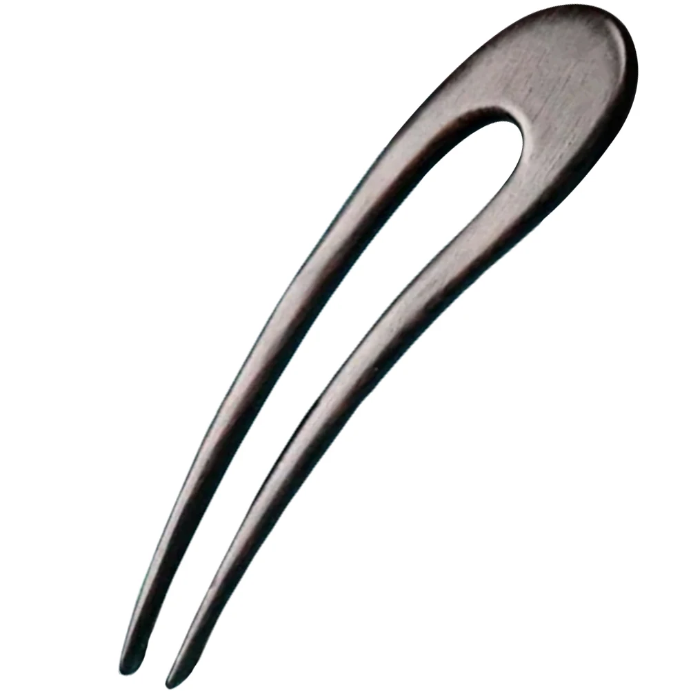 

Hairpin Recital Accessory Chinese Style Shape Stick Wedding Accessories Women U-shaped Pins Wood Retro