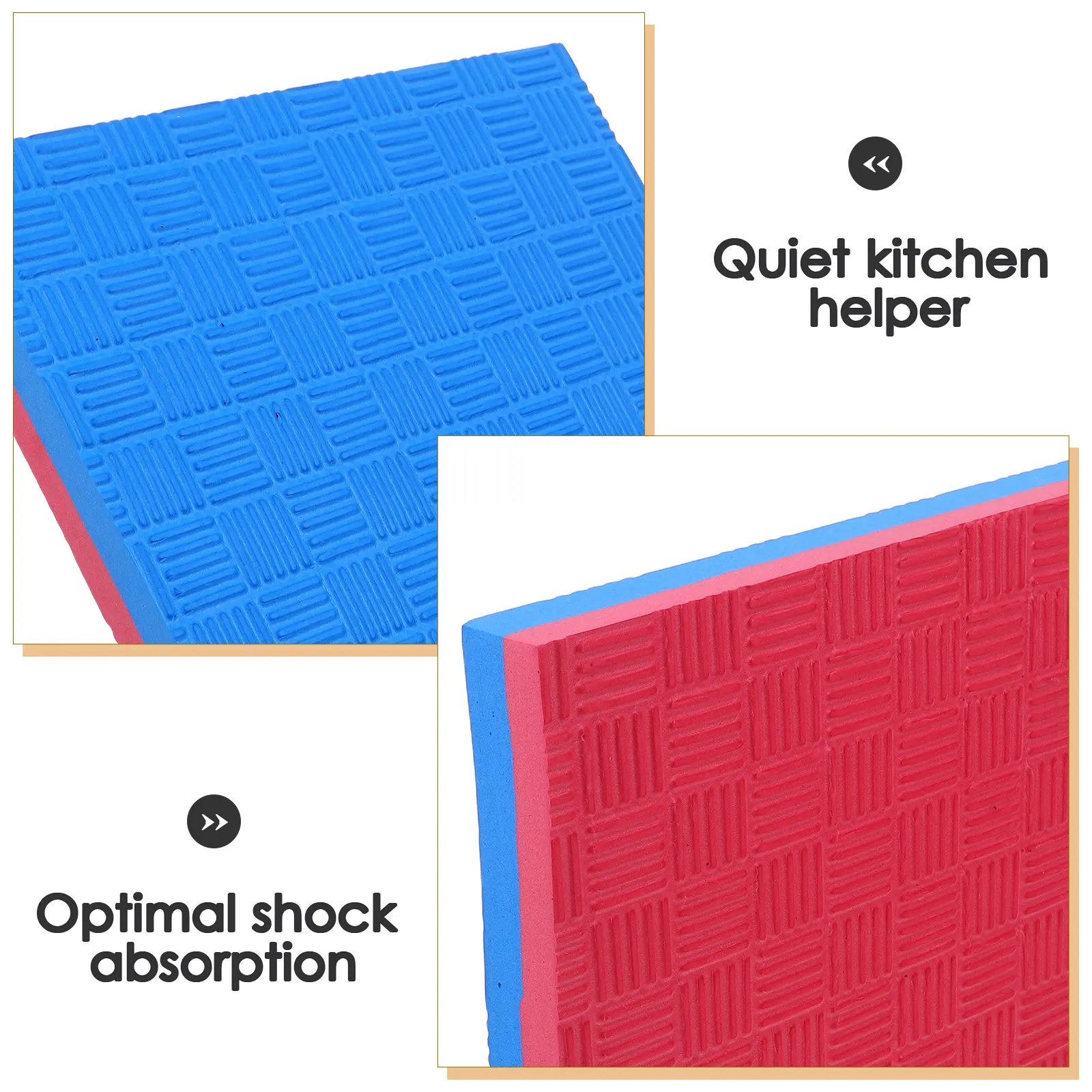9.8 Inch Dual Function Anti Vibration Soundproofing Mat for Blender Mixer Food Processor Stable Shock Absorbing Non Slip Kitchen