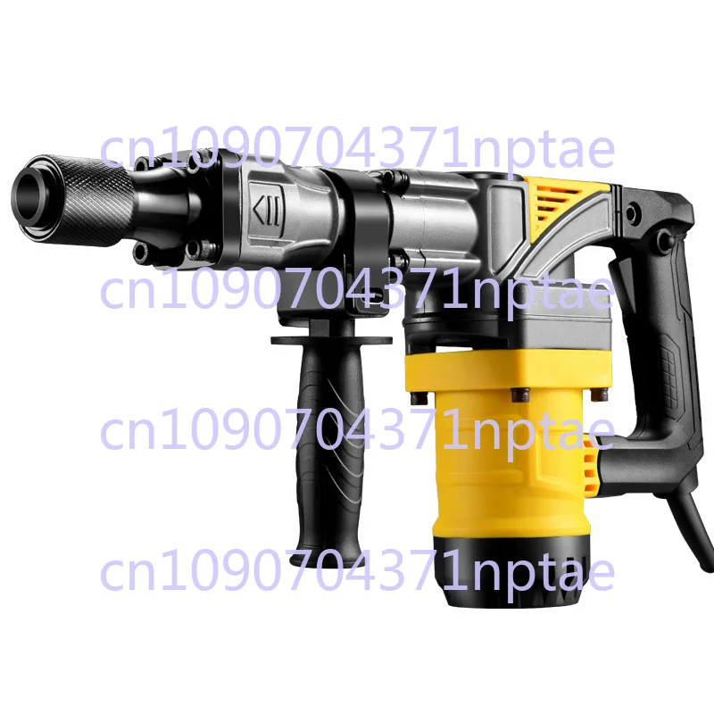 Electric pickaxe heavy-duty wall demolition electric hammer crushing industrial grade wall insertion groove concrete 110V/220V