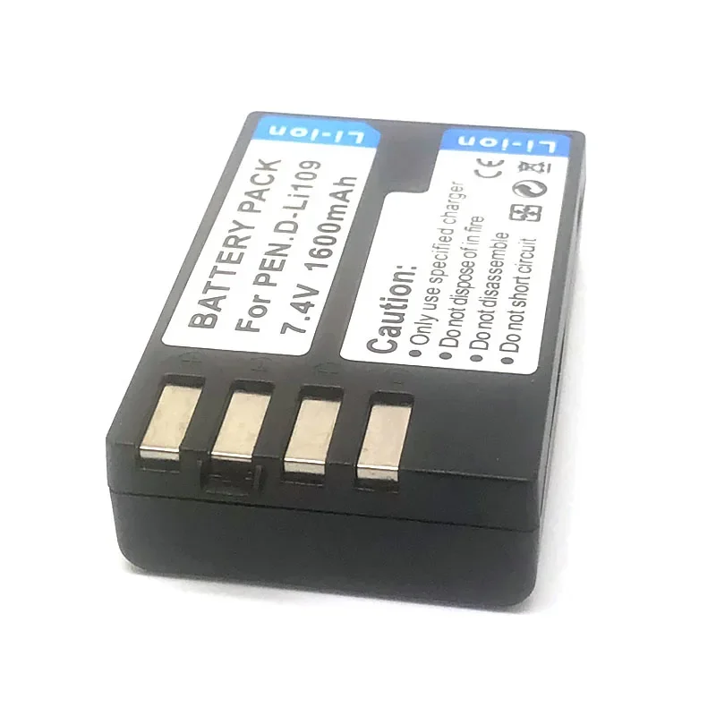 For Pentax KR KP K2 K30 K50 K70 K500 KS1 KS2 K-S1 K-S2 K-R K-P K-2 K-30 K-50 K-70 K-500 D-Li109 DLi109 Battery 4pcs