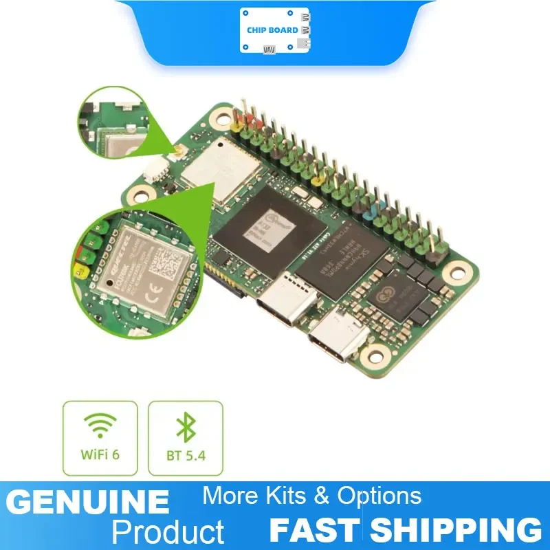 VivaRadxa Cubie A7Z Integrates An Allwinner A733 Octa-core Chip With 16GB RAM, Wi-Fi 6, Pi Zero Compatibility In A Small-form S