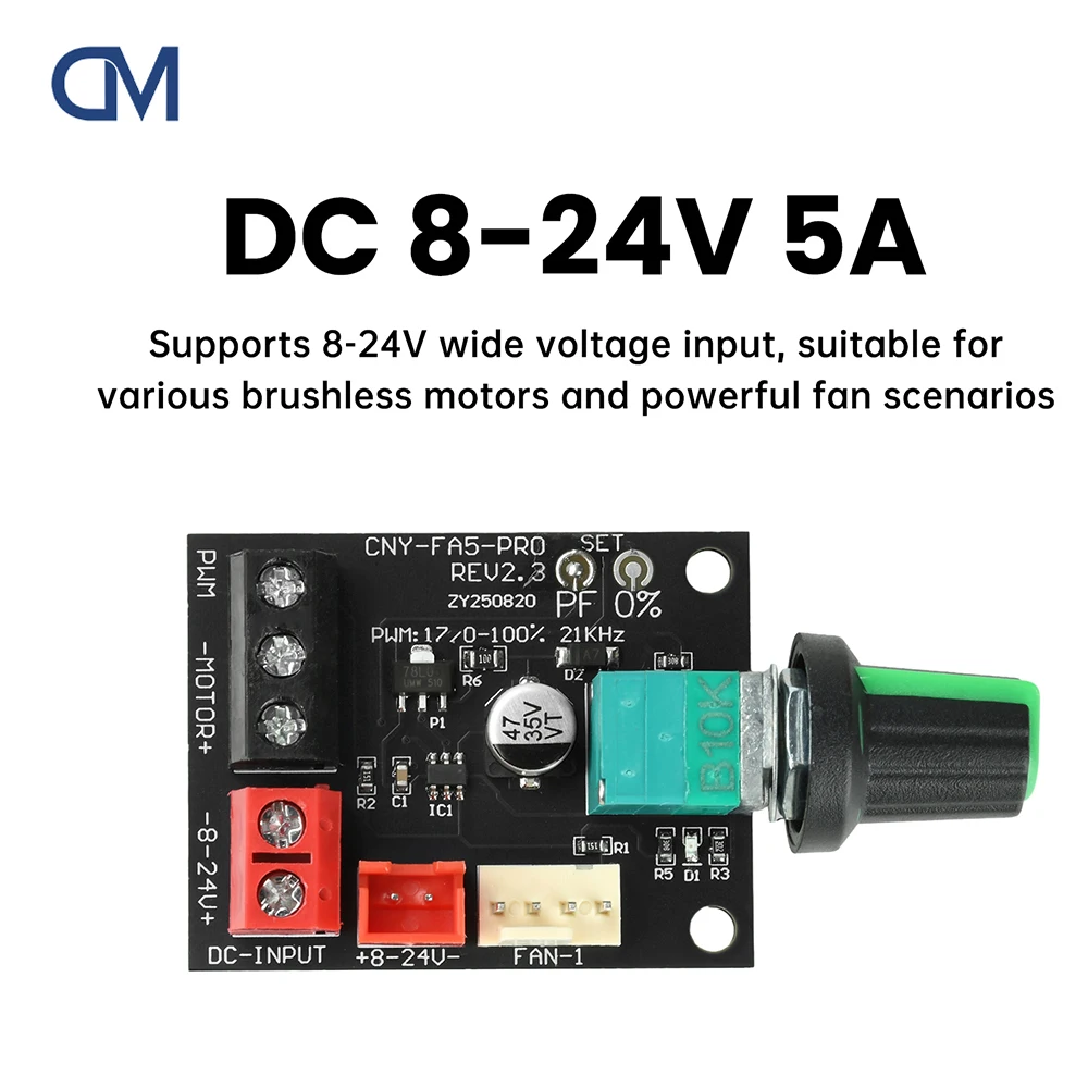 Dc 8-24V 5A Voltage… - image
