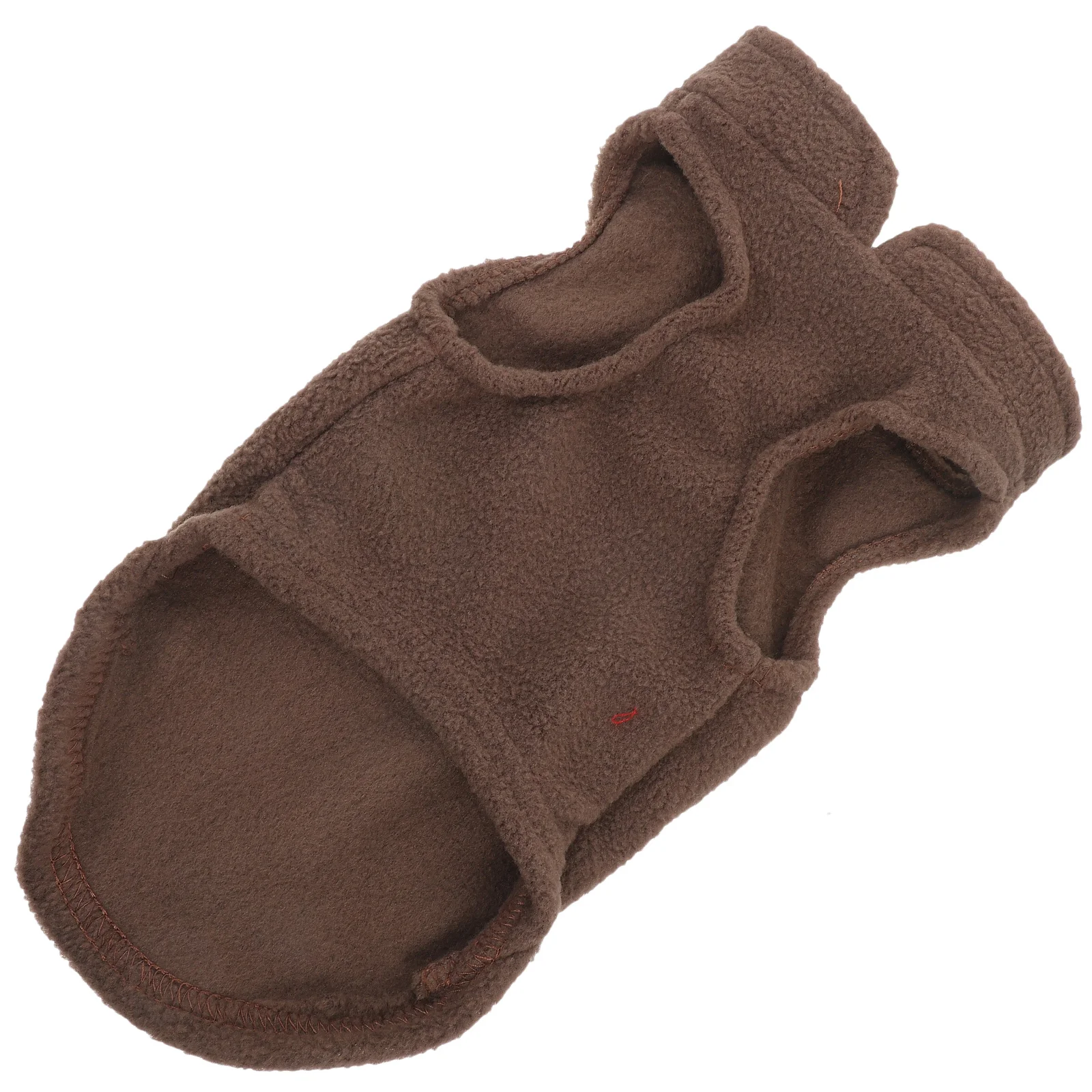 

Small Dog Vest Winter Fleece Pet Clothes Warm Comfortable D-Ring Attachment Sleeveless Jacket for Dogs Fashionable Outdoor Wear