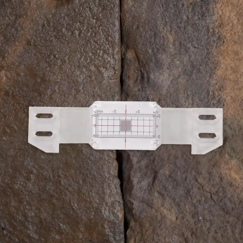 Portable Crack Monitor Tell Tale Crack Width Exquisite Linestorm Corner Nice Part Simulation Building Materials Measuring Tool