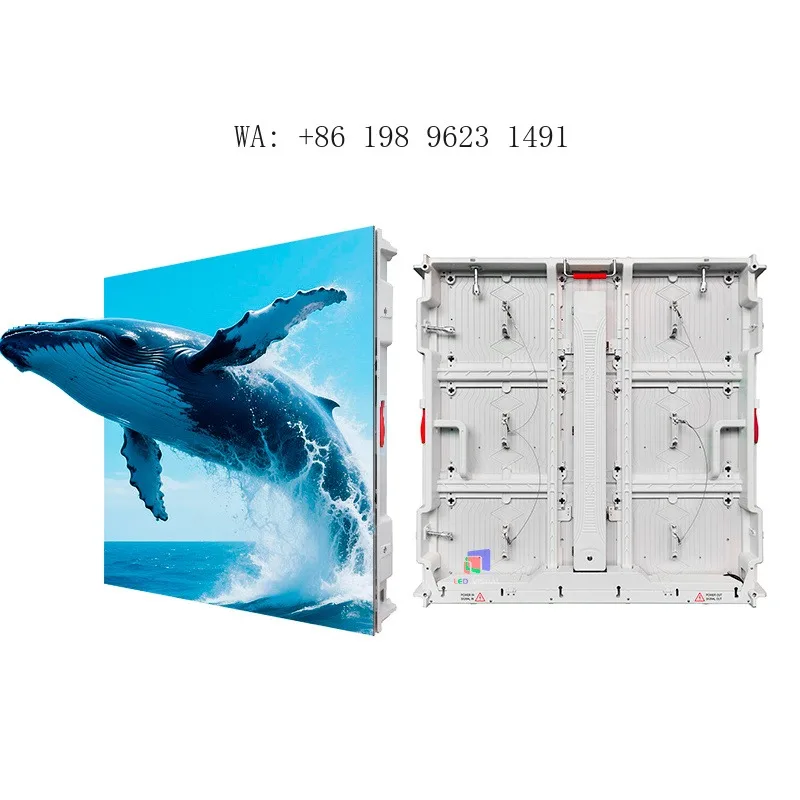 P2.5 Ultra Thin HD Outdoor LED Video Wall 2.5mm SMD Panel High Brightness Fixed Commercial Advertising Screen