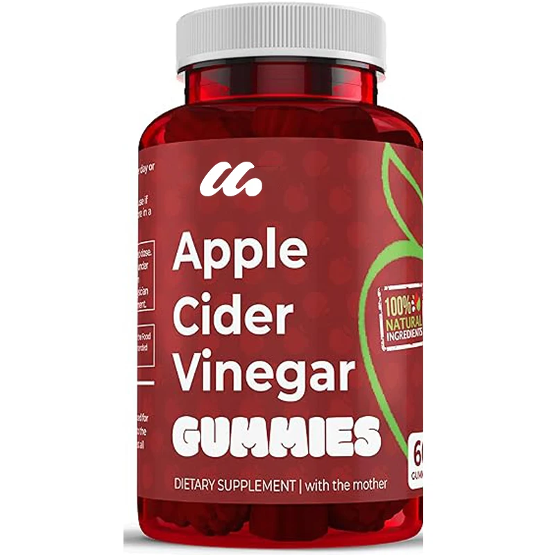 Apple Cider Vinegar Gummies - Weight Loss Efforts & Gut Health - ACV Gummies - B12, Beetroot & Pomegranate