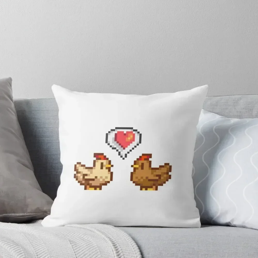 Stardew Valley Chicken Love Throw Pillow Cushions Cover autumn decoration Pillow Case christmas decorations for home 2025 pillow