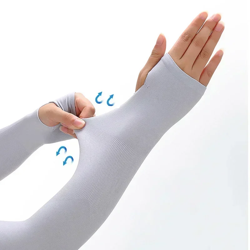 Sun Protection Cool Muff Running Fishing Uv Solar Arm Sleeves Bike Skiing Anti-sunburn Sleeve Cover Cycling Equipment