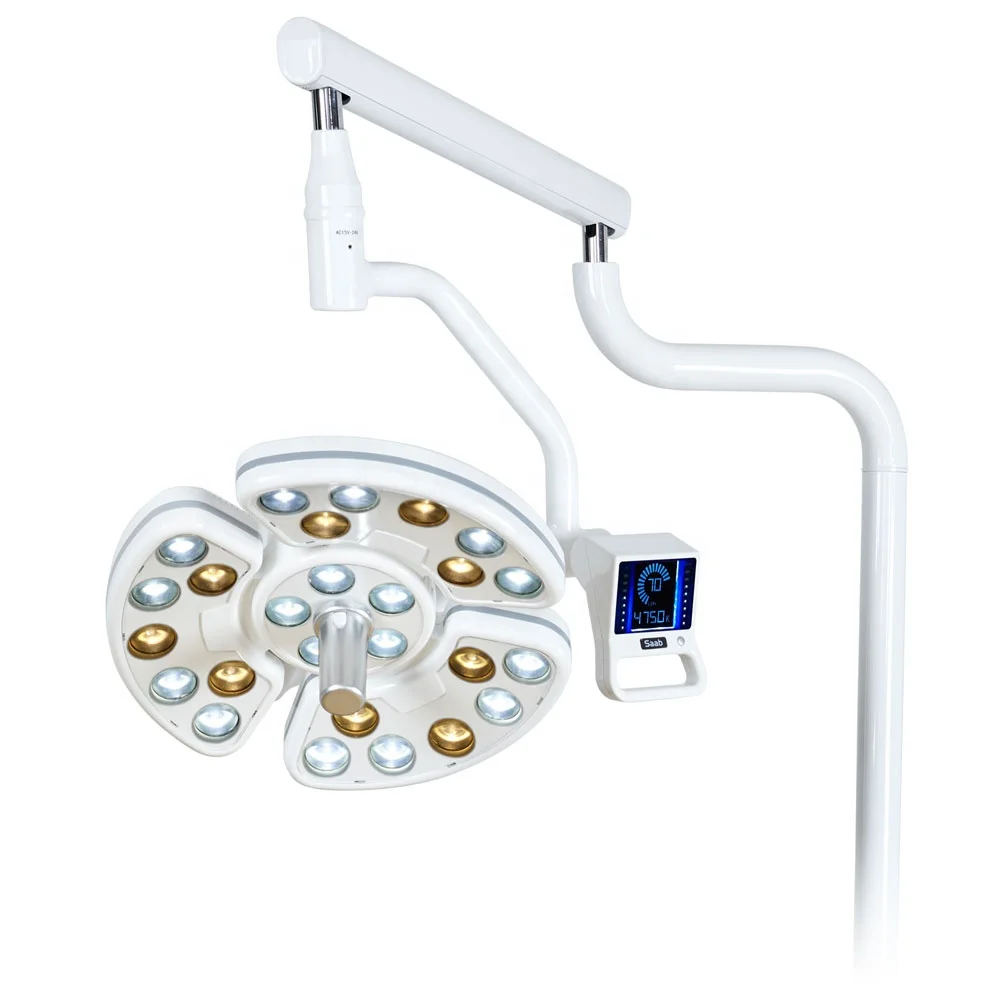 Dental ceiling Mounted LED lamp dental chair operation lighting for implant surgical instrument