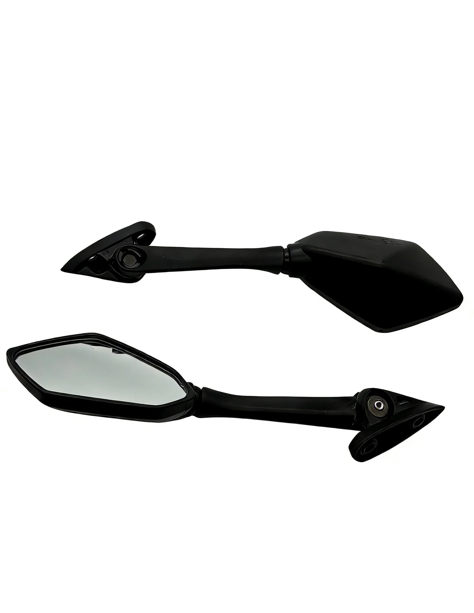 Motorrad-Seitenspiegel für Kawasaki Ninja 400/650 Universal, Cross-Riding-Stil Verstellbarer Rückspiegel, Motorrad-Ersatzteile