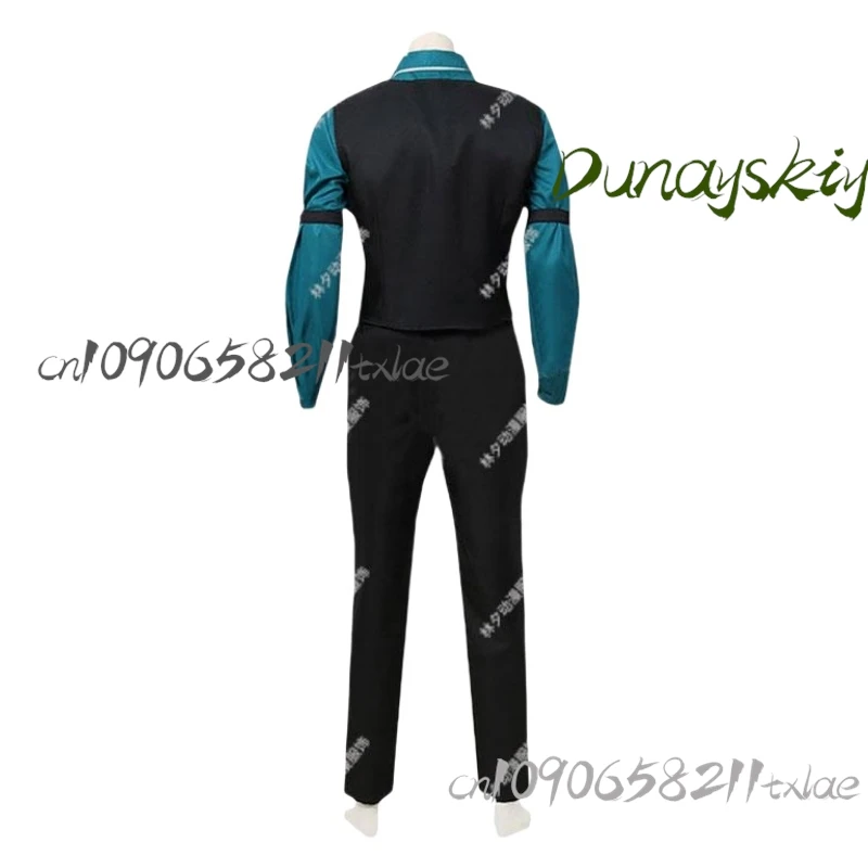 أنيمي لعبة الآس المحامي Gyakuten سايبان جودوت تأثيري لجنة تأثيري حلي جودوت قناع الرجال هالوين مخصصة