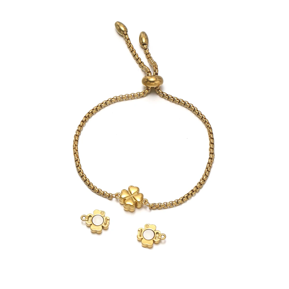 2 Sets Edelstahl-Magnetverschlüsse, Schnallen und Verbinder für die Herstellung von Schmuck, Halsketten, Anhängern und Armbändern im DIY-Stil. – Detail 4