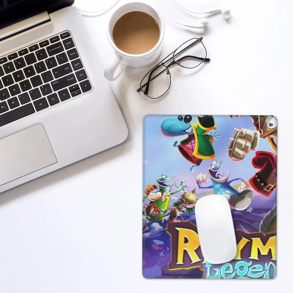 Cartoon Games Rayman Legends Mouse Pad Gamer PC Laptop Mats Keyboard Carpet Computer GamingDesk Mat 7x9 in 22x18 cm