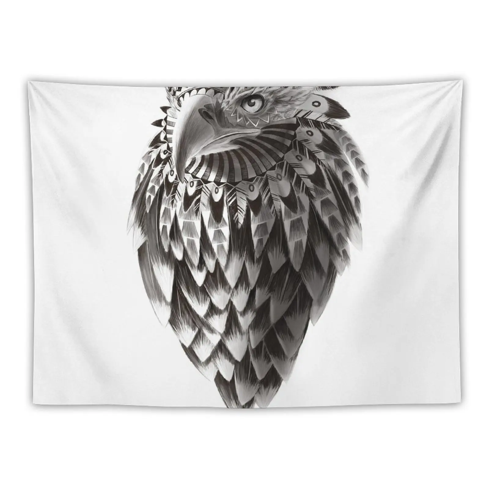 

New Ornate Tribal Shaman Eagle Print Tapestry Wall Art Decoration For Rooms Decorations For Room