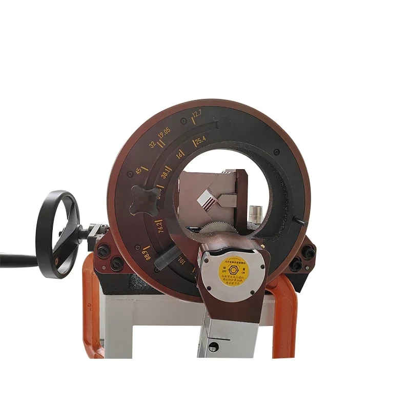 Durable motor copper cutting rail tube cutting machine