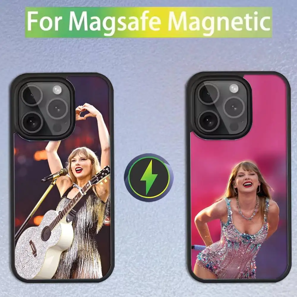 

T-TaylorS S-SwiftSS Phone Case For iPhone 16,15,14,13,12,11,Pro,Max,Plus,Mini,SE Magsafe Magnetic Wireless Charging