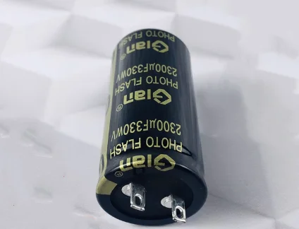 

Low ESR 1pc 330v 2300uf Photo Flash Capacitor 35*70mm