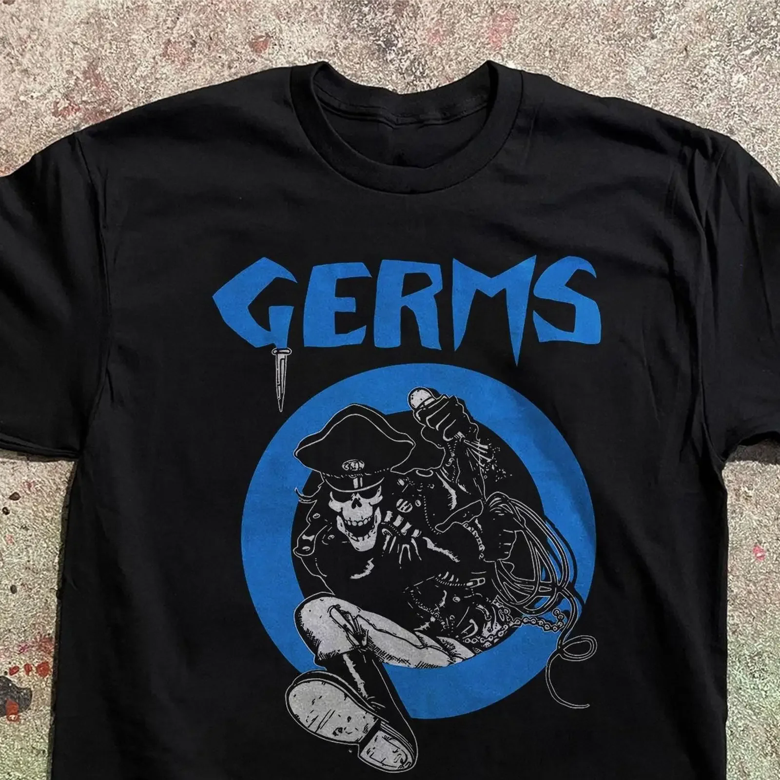 The Germs Punk Rock Band T Shirt Vintage Darby Crash vintage Washed streetwear Unisex graphic designer clothes Stylish