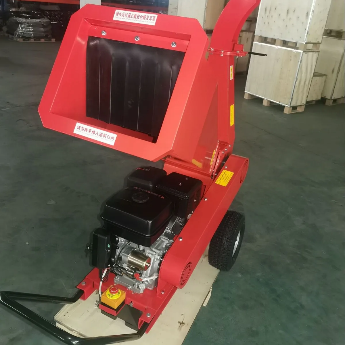 Trituradora universal de madeira úmida e seca