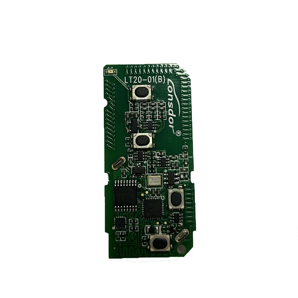 

Lonsdor LT20-01 Smart Key PCB Board 4 кнопки 8A-4D Регулируемая частота для модификации автомобильного ключа Toyota Lexus