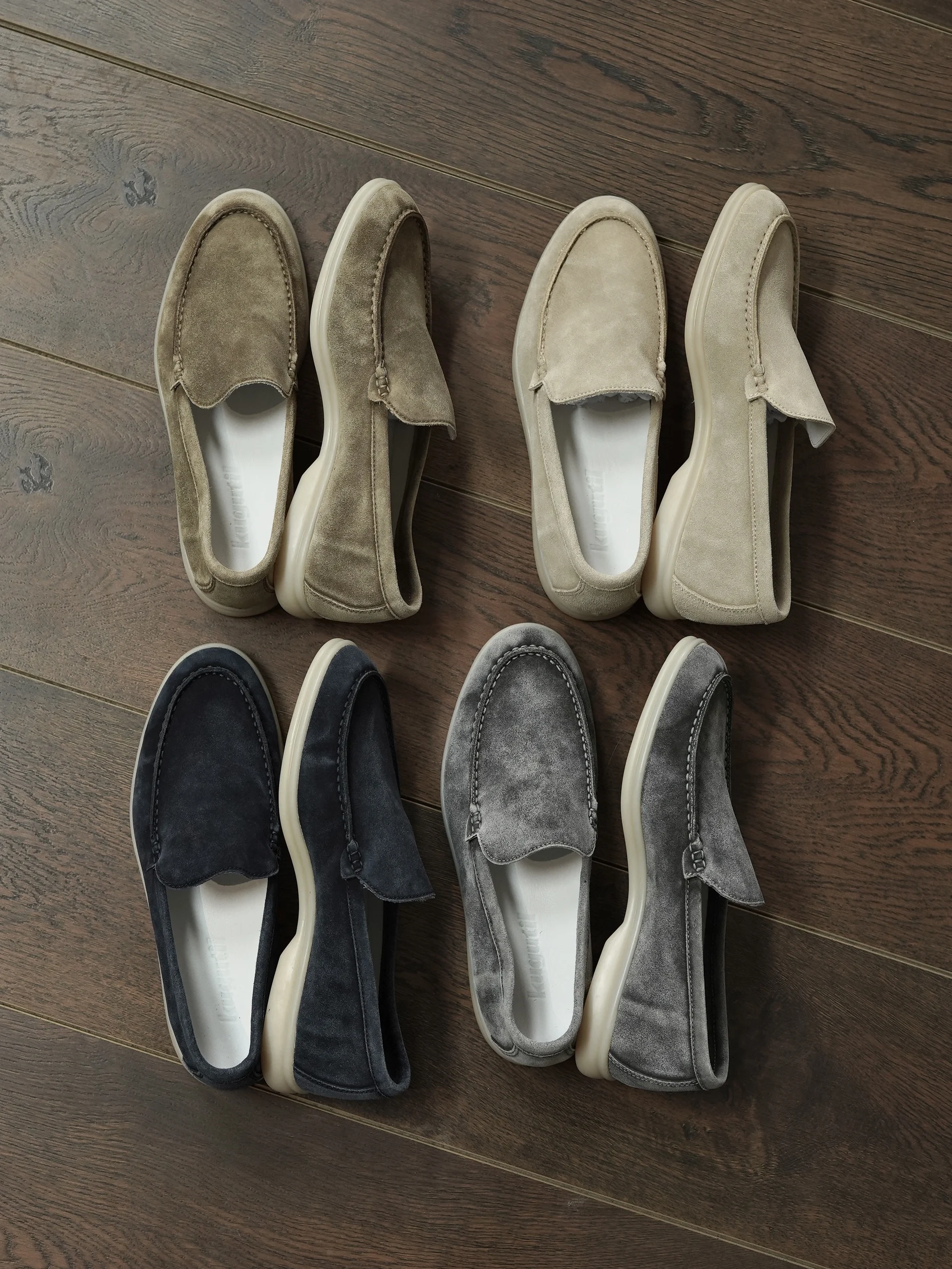 

Men Mocasines Sneakers Summer Walk Charms Slip on Penny Loafers Shoes Suede Leather Men Comfortably Flats High Quality Old Money