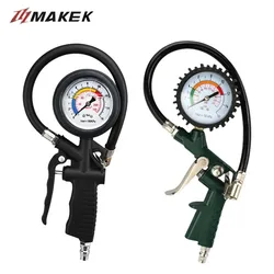 0-220/0-16 barpsi automobile tire pressure gauge pressure gun type air compressor automobile motorcycle SUV tire inflator pump r