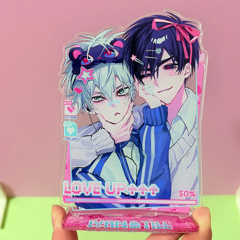 Anime Alien Stagee Cosplay Acrylic Stand Ivan Till Cute Character Display Standee Desk Decor Cosplay Props