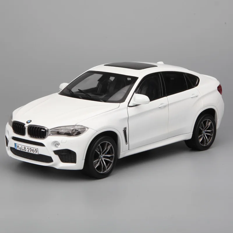 1/24 BMW X6 X6M SUV Coupe Alloy Car Model Diecasts & Toy Metal Vehicles Car Model High Simulation Collection Childrens Toy Gift