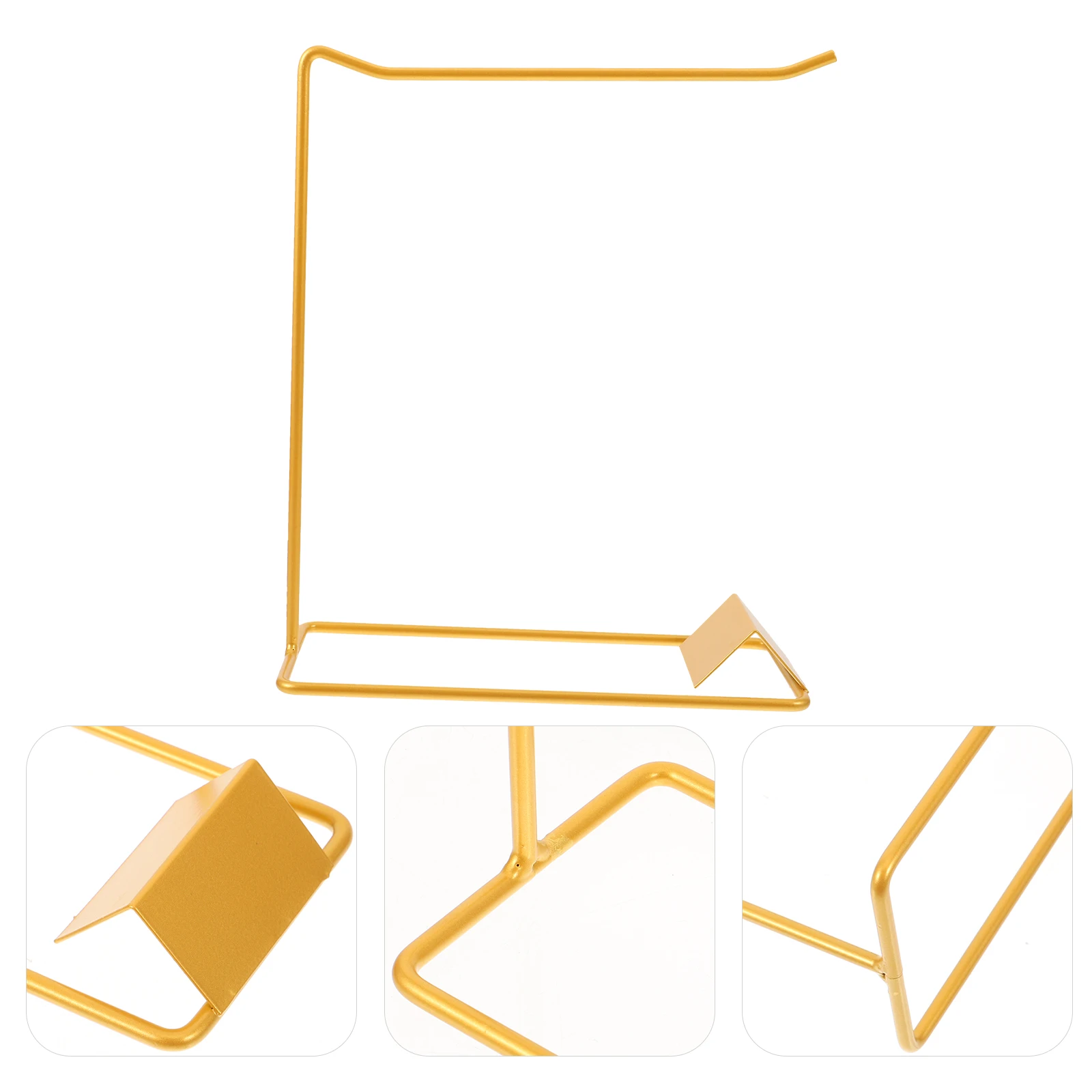 

Jewelry Display Stand Necklace Organizer Gold Hanger Holder Earrings Necklaces Storage Rack