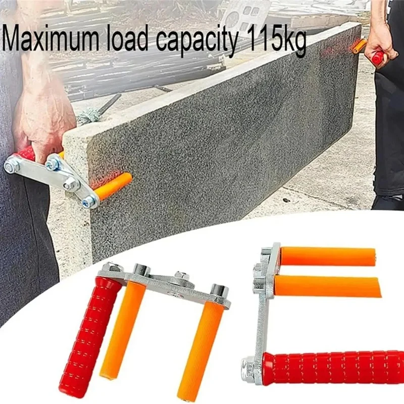 

AC88-Board Lifter Labour Drywall Bracket With Comfort Grip Clip Hand Lifting Clamps Slab And Glass Handling Tool Labour