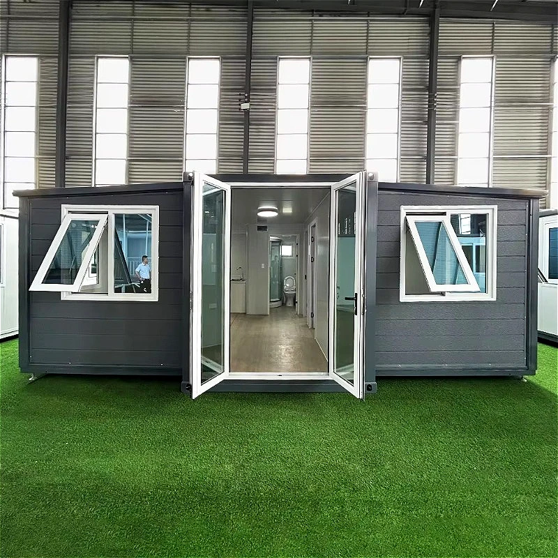 Container House - Mobile Quick-Assemble Shelter, Modular Temporary Tiny Unit, Steel Combined Living Space