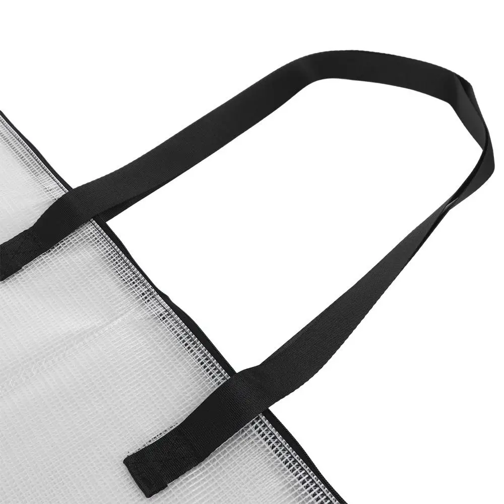 

Sketching Drawing Painting Art Portfolio Bag With Zipper Handle Transparent Drawing Board Holder 19x25in Dustproof