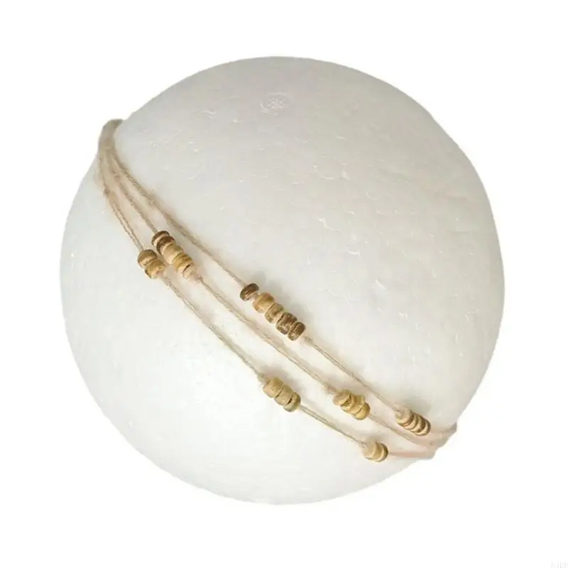 54DF 0-1M الوليد التصوير الدعائم حبة عقال صور أنيقة هيرباند لحديثي الولادة الرضع التصوير الدعائم أغطية الرأس #2