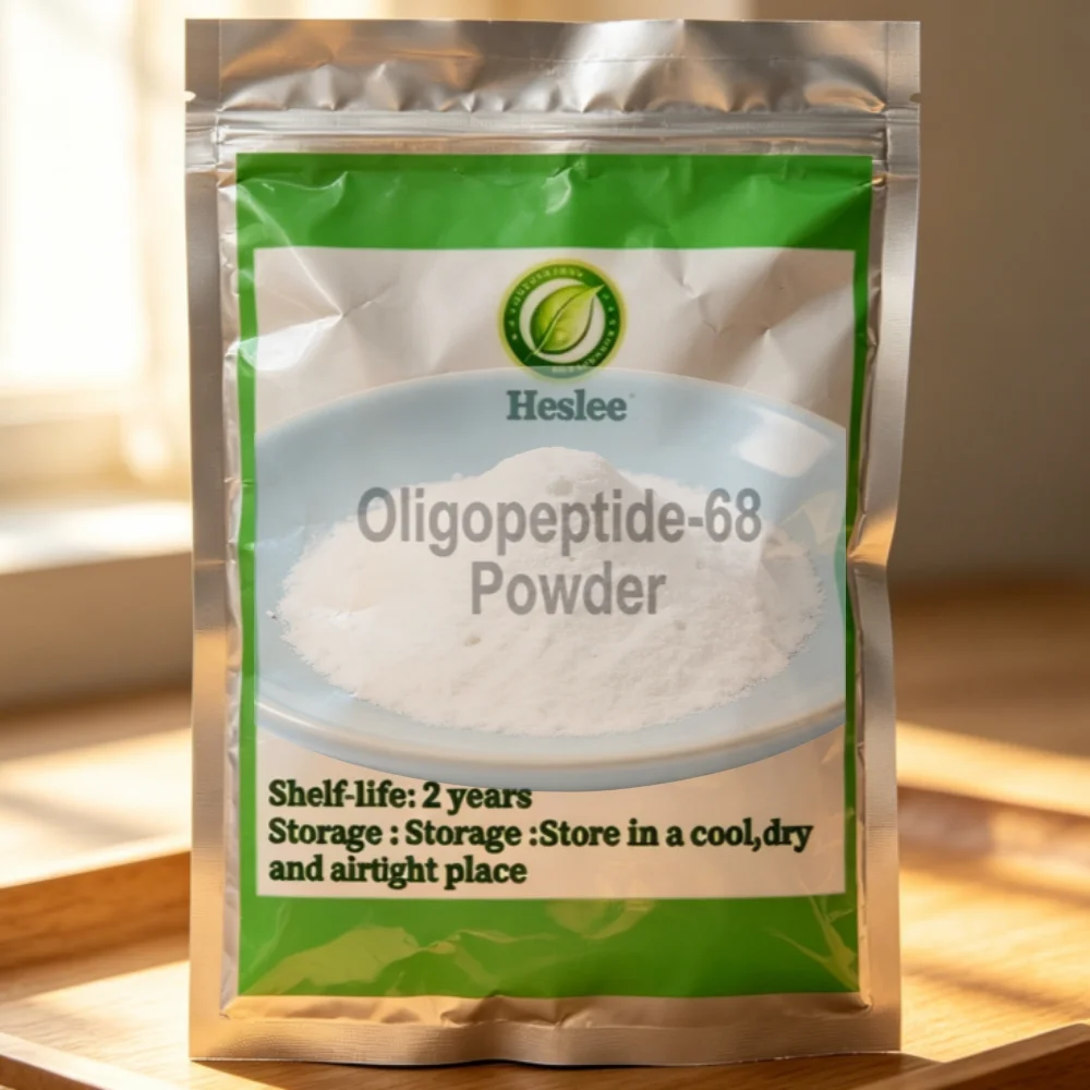 Factory pre sealing -Oligopeptide-68 powder-Skin whitening & anti wrinkle raw material 4-layer Sealed Bag Packaging 0 sold