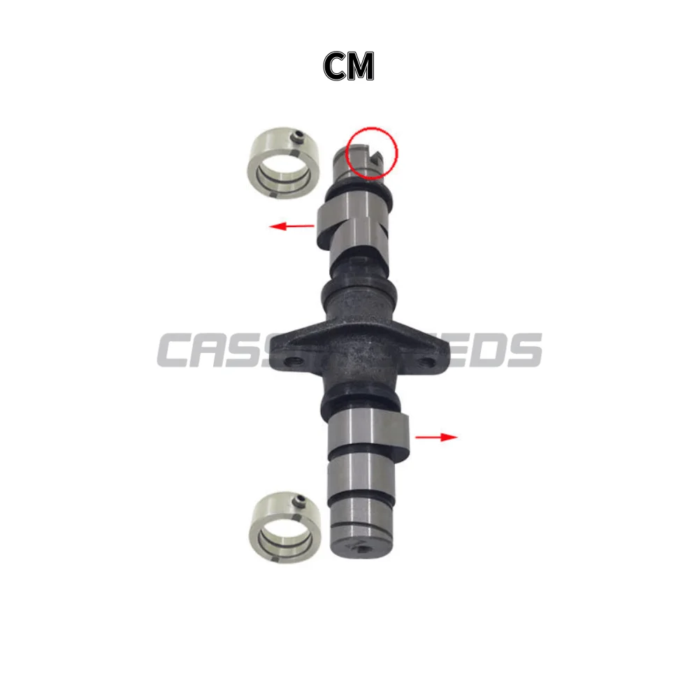 Motorcycle Camshaft Assembly Rocker Arm Engine Spare Parts for Honda CA250 CBT125 CM125 CM250 DD250 253FMM