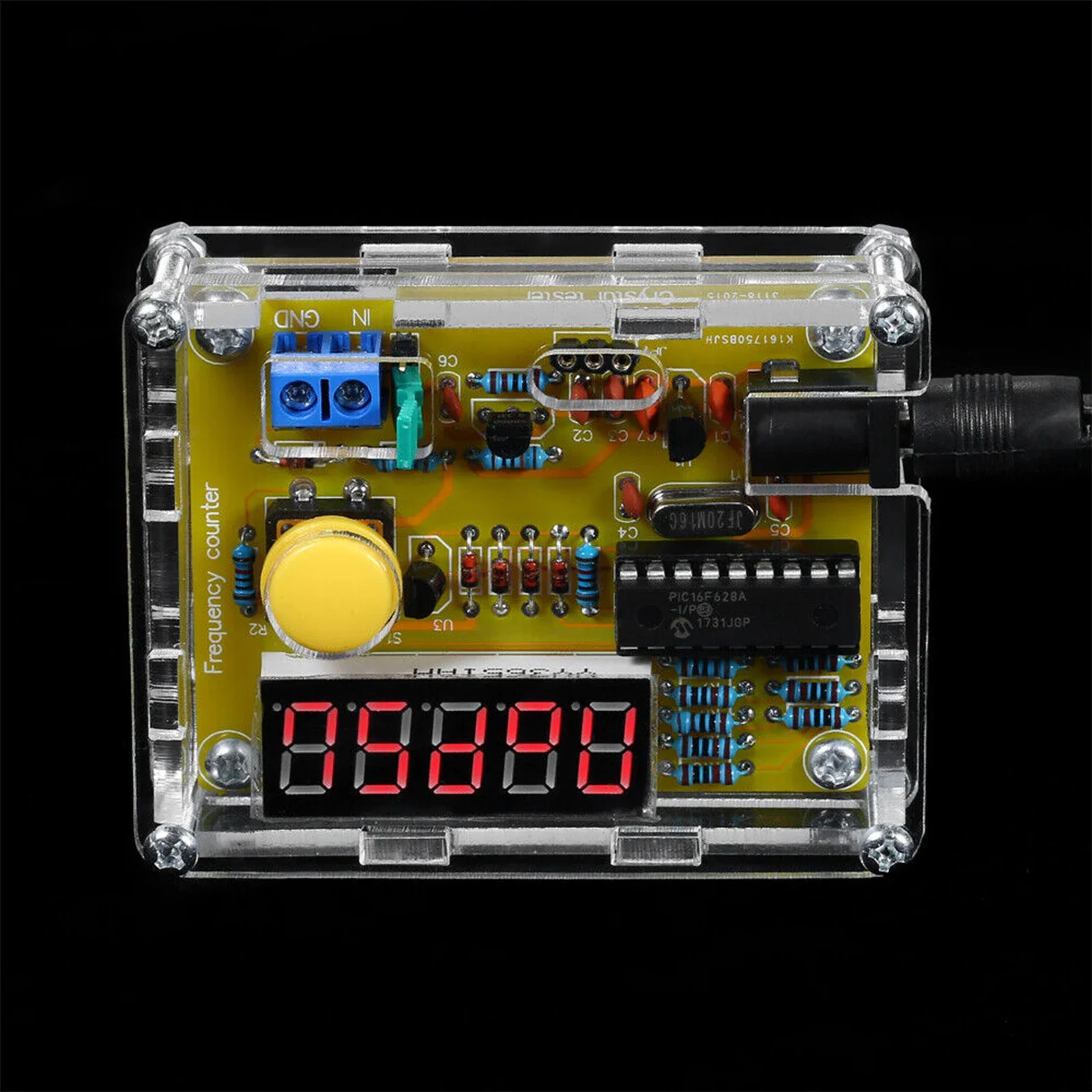 1Hz-50MHz Crystal Oscillator Frequency Counter Tester 5 Digits Display Digital Frequency Counter Module DIY Kits