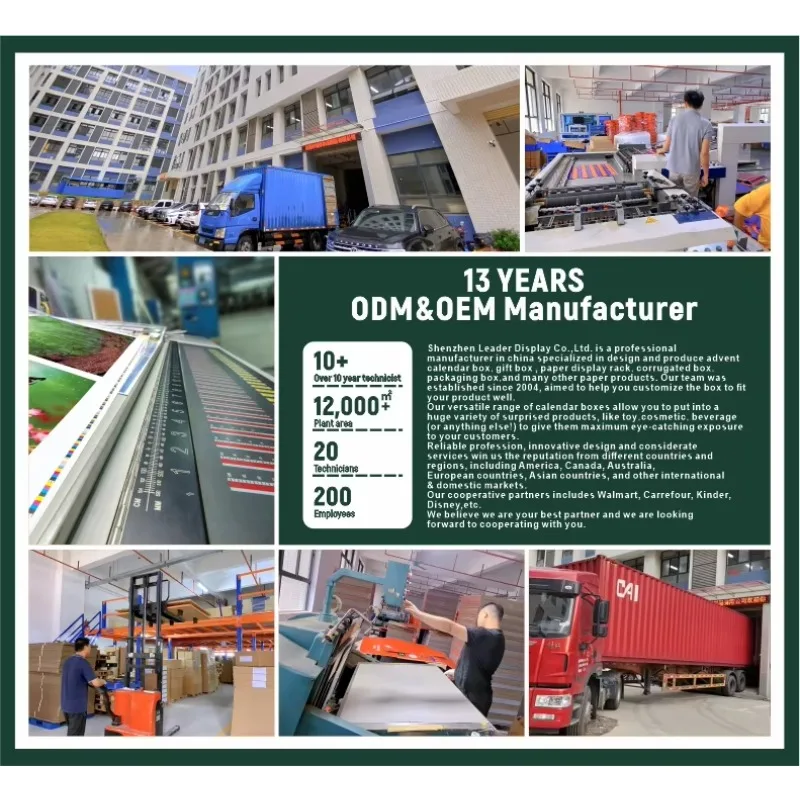 2025High-end Christmas Advent Calendar Box Customization Double Door 24 Day Stud Earrings Necklace Calendar Box - Image 5