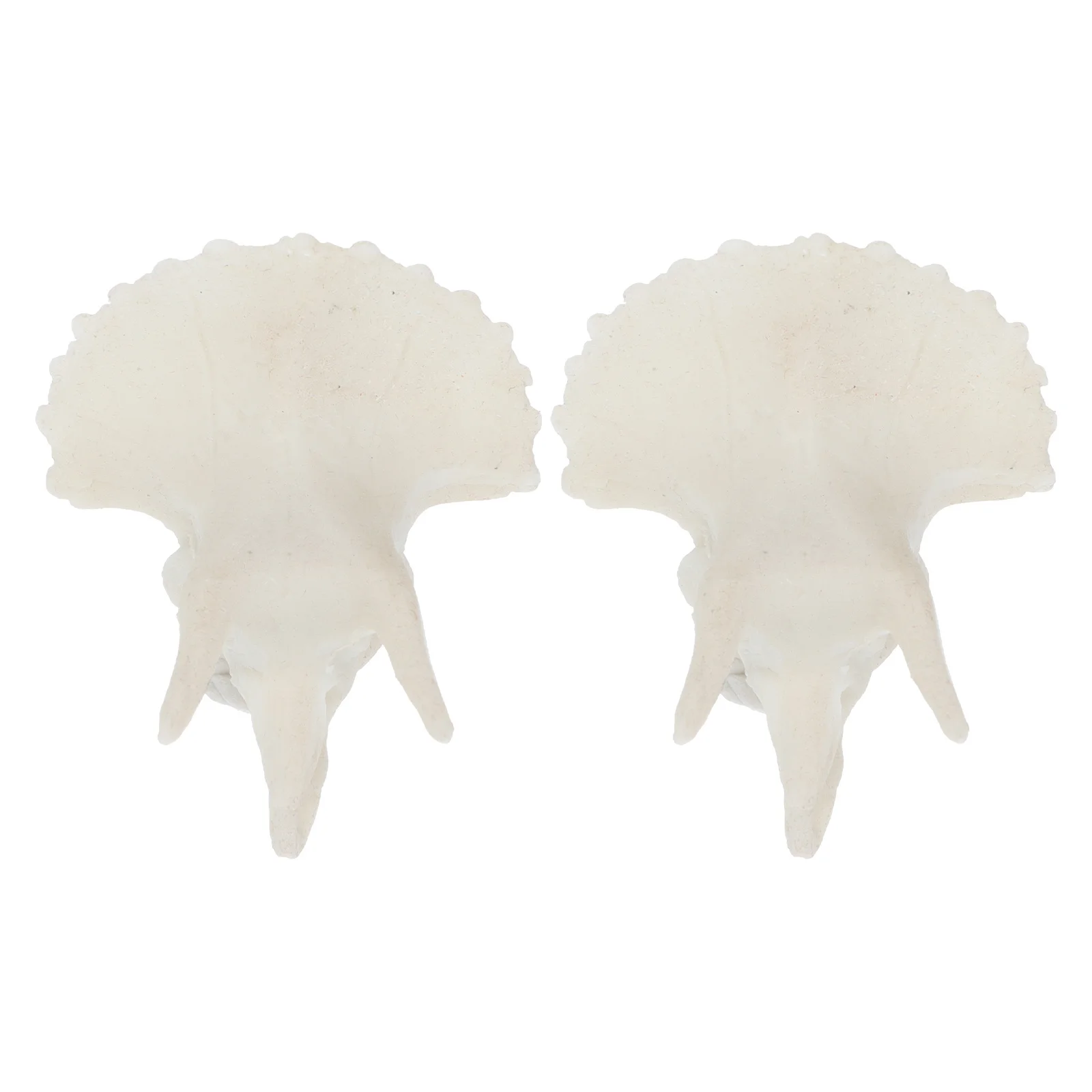 

2Pcs Resin Aquarium Ornament Dinosaur Bone Layout Fish Tank Decor Supply Creative Landscape Decoration for Aquarium Hiding Place