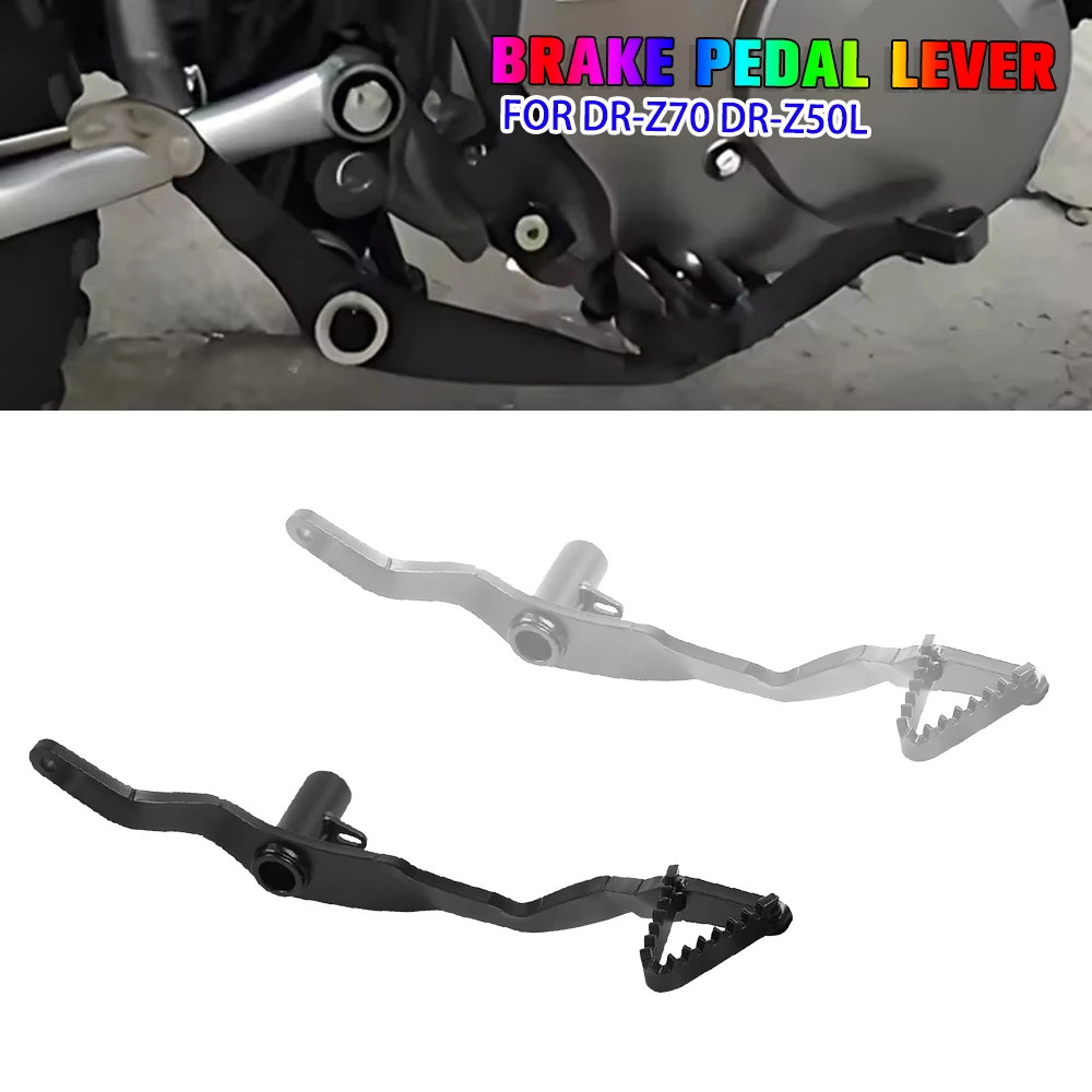 

DR Z70 Z50L Rear Foot Brake Pedal Lever For Suzuki DRZ70 DR-Z70 2008-2018 DR-Z50L 2019-2024 Motorcycle Footpegs Brake Levers