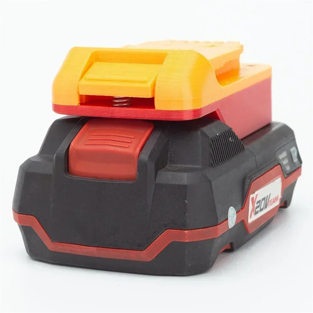 Imagem -05 - para Lidl Parkside X20v Equipe para Dewalt 18v Adaptador Conversor de Bateria de Lítio Acessórios da Ferramenta Elétrica Bateria Não Incluída