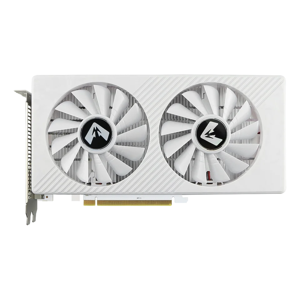 PCパーツ SOYO デュアルファン ホワイトクーラー Radeon RX 580 8GB