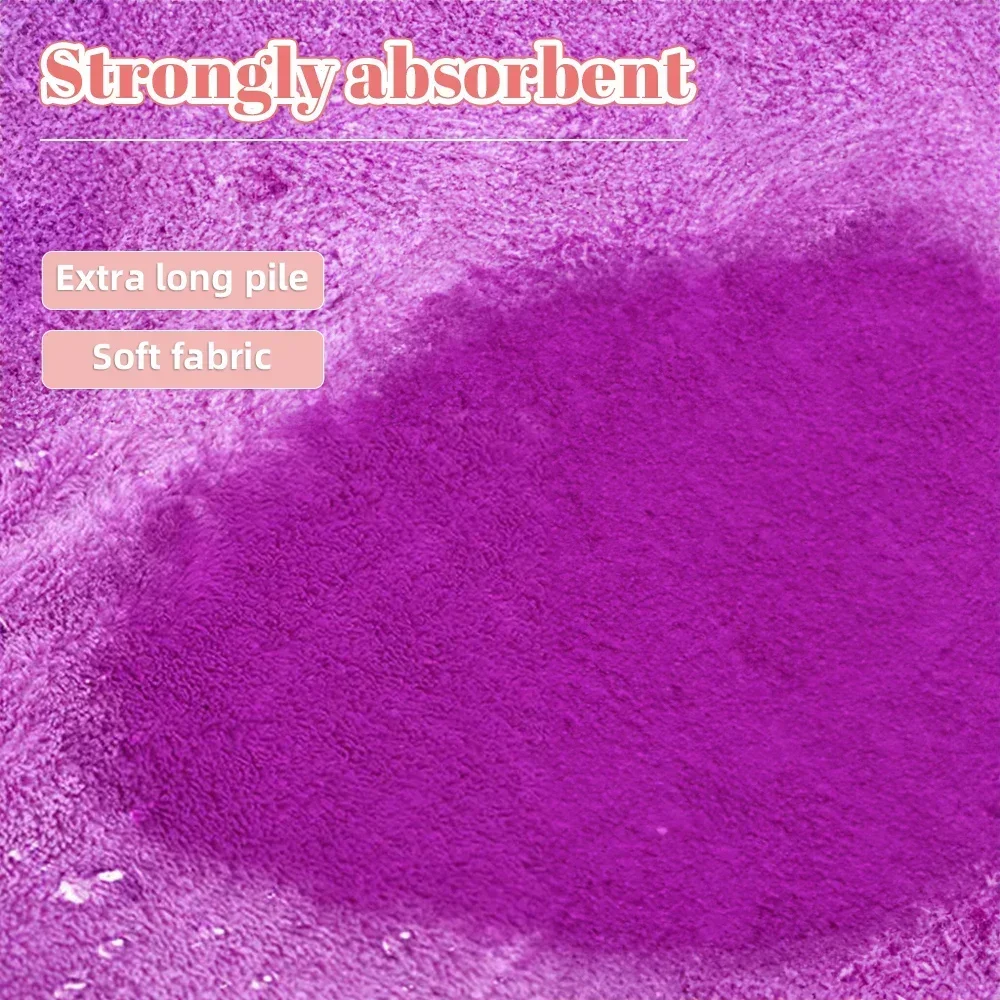 หมวกคลุมอาบน้ำไมโครไฟเบอร์ผ้าเช็ดหัวเร็วหมวกผ้าขนหนูผูกโบว์สำหรับสปาอุปกรณ์เสริมในห้องน้ำหมวกคลุมอาบน้ำแฟชั่นสำหรับผู้หญิง