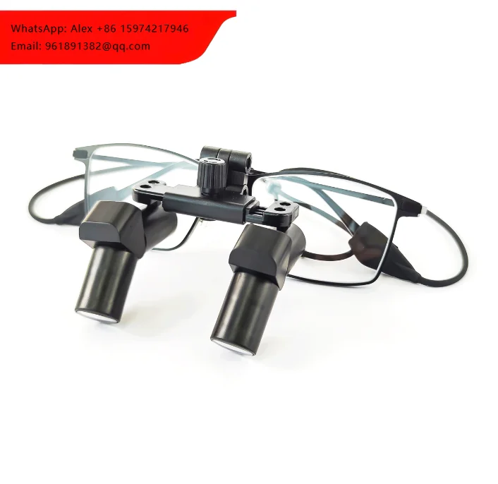 

Micare 4.5X Best Surgical Loupes Loupe Binocular Portable Dental Ergo Filp Up Type Loupes With Head Light Lamp