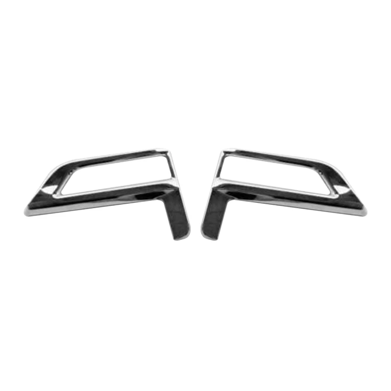 2Pcs Front Fog Lamp Fog Light Cover Trim for Nissan Rogue 2017 - 2020