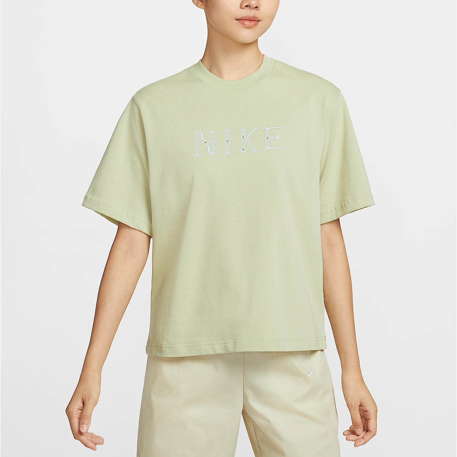 

Nike genuine Summer Sportswear Women's Knitted Breathable T-Shirt II0446-397