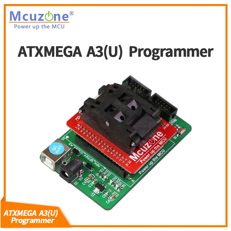 

USB AVR ATXMEGA64A3 ATXMEGA64A3U ATXMEGA256A3U ATXMEGA256A3 ATXMEGA128A3 ATXMEGA128A3U programmer adaptor PDI JTAG